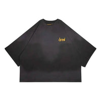 Drew House Scribble Boxy T-shirt 'Faded Black' DR-FW22-108