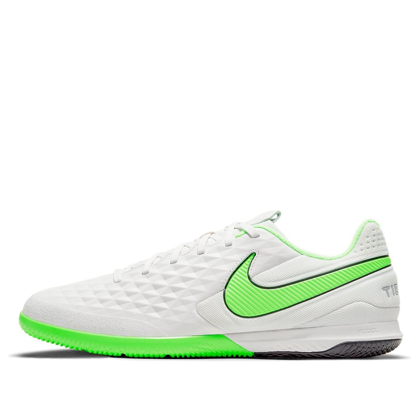 Nike Tiempo React Legend 8 Pro IC 'White Green' AT6134-030