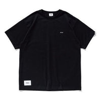 WTAPS Warfare Design SS 04 Tee COPO Round collar Short-sleeve Tee Unisex Black 191ATDT-CSM12