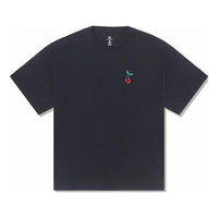 Converse Loose Fit Star Chevron Cherry Tee Asia Sizing 'Black' 10025237-A01