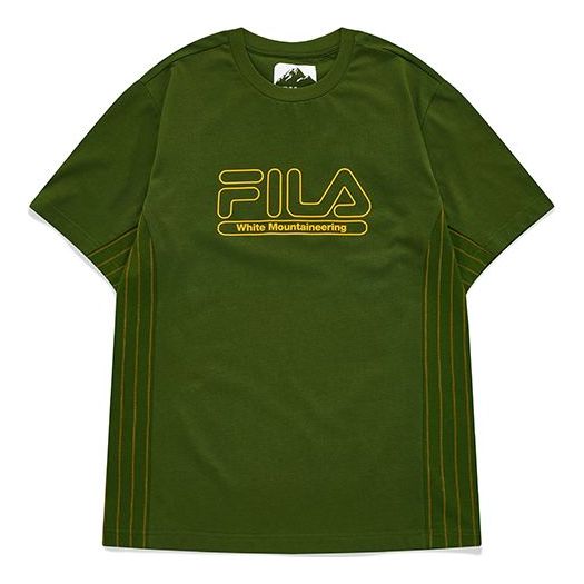 FILA FUSION x White Mountaineering Logo Tee T11M137103F-DG