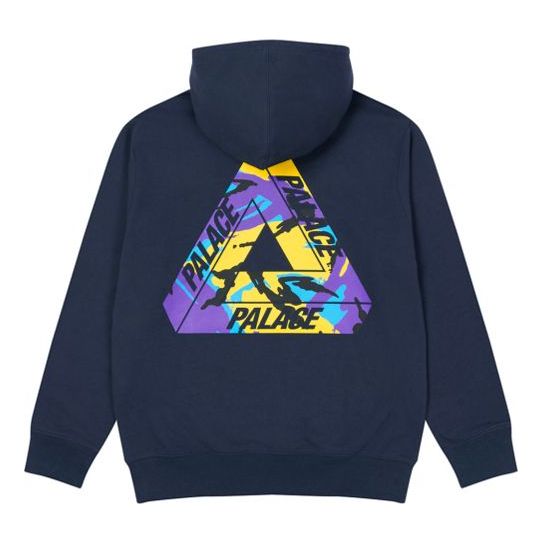 PALACE Back Logo Printing Unisex Navy Blue P19HD072