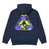 PALACE Back Logo Printing Unisex Navy Blue P19HD072