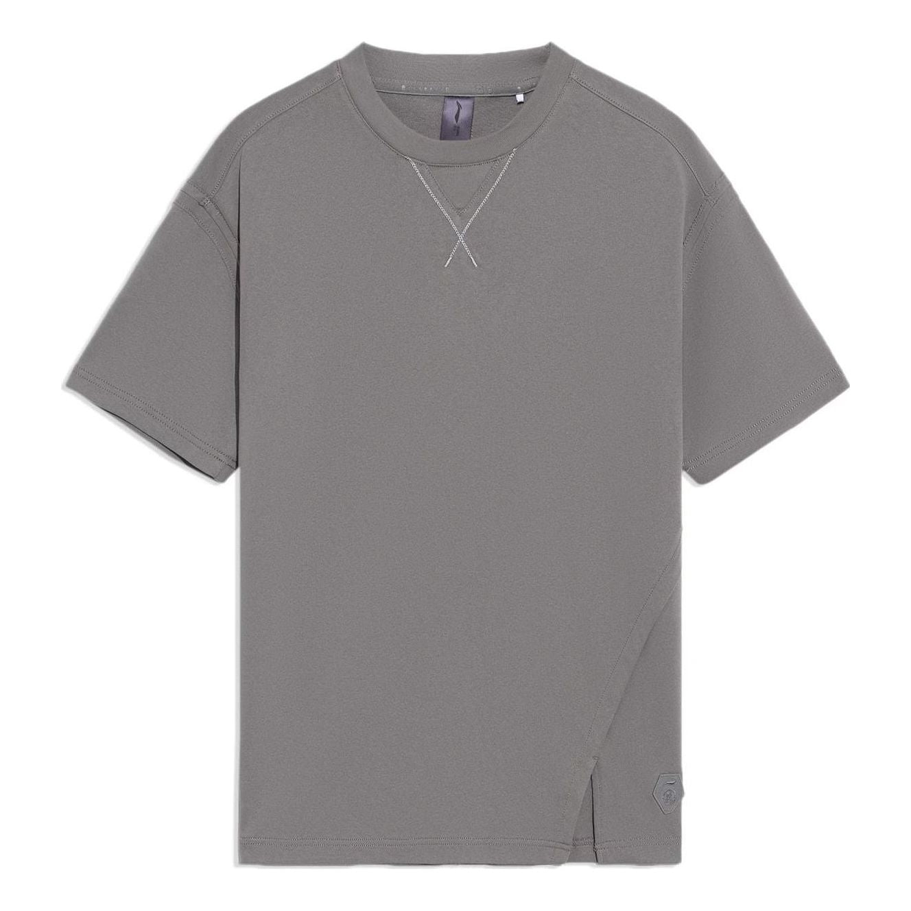 Li-Ning x Jackie Chan Kung Fu T-shirt 'Grey' AHSS213-3