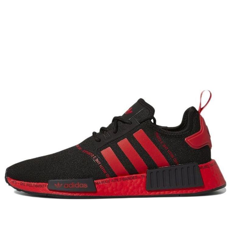 adidas NMD_R1 'Black Vivid Red' HP2971
