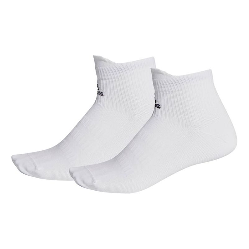 adidas Ask Ankle Ul Contrasting Colors Logo Training Sports Socks One Pair White FK0950