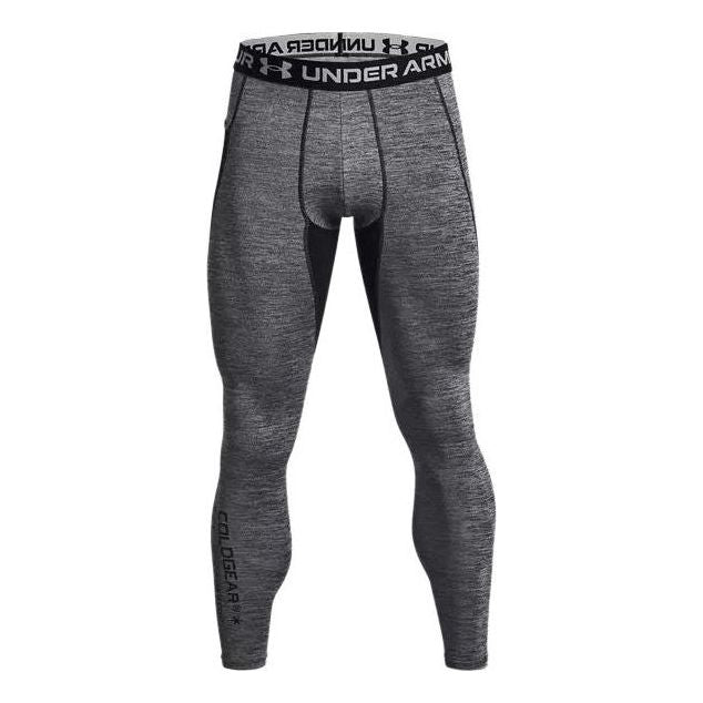 Under Armour ColdGear Twist Leggings 'Grey White' 1379821-011