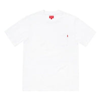 Supreme SS20 Week 1 S/S Pocket Tee Basic Short Sleeve Unisex White SUP-SS20-139