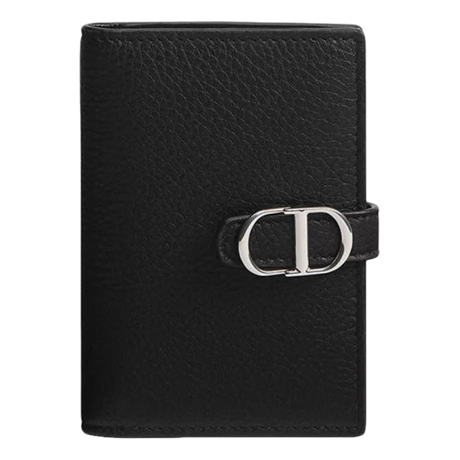 DIOR Normandie Bifold Card Holder 'Black' 2LLCH202MAL-H00N