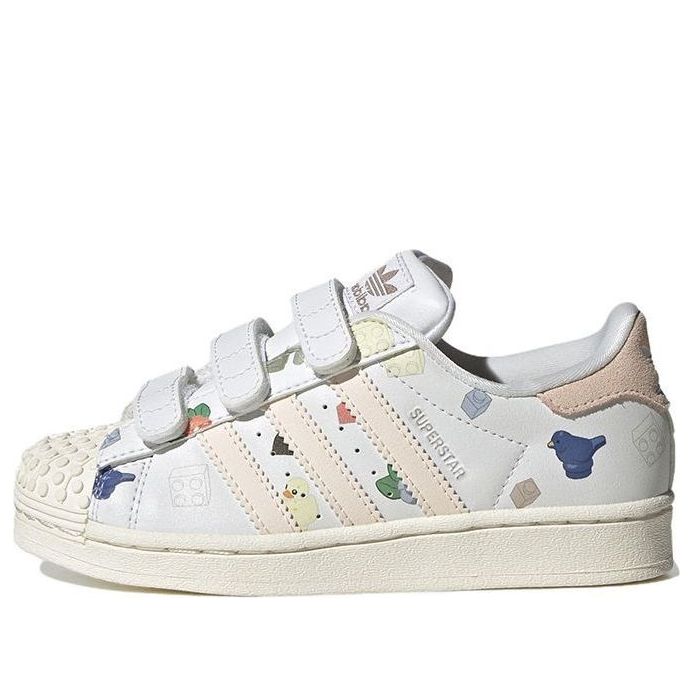 (GS) LEGO x adidas Superstar CF 'Bricks And Figurine  White Wonder Quartz' IF2202