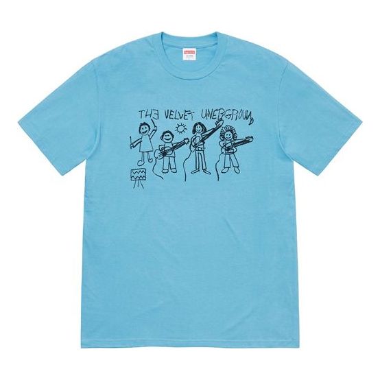 Supreme FW19 Week 4 x The Velvet Underground Drawing Tee SUP-FW19-452