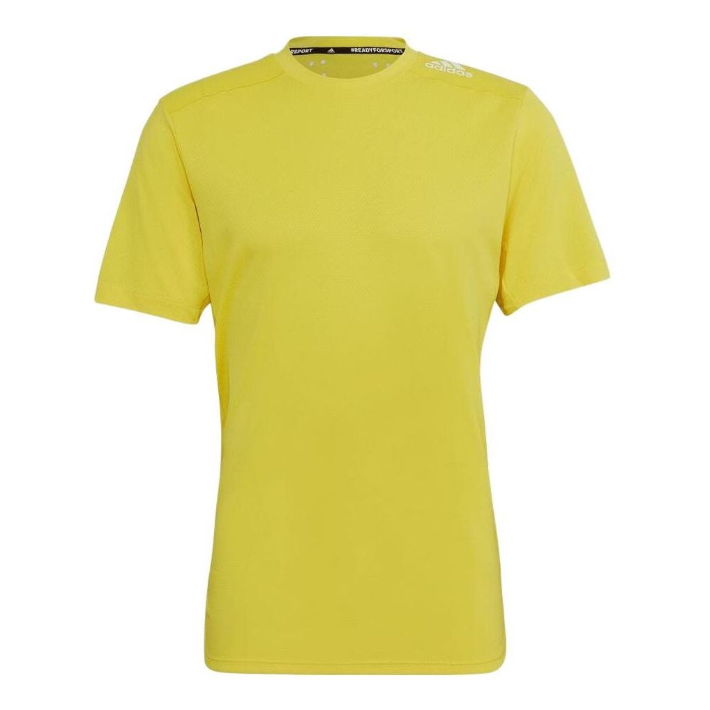 adidas Designed 4 Training HEAT.RDY HIIT Tee 'Impact Yellow' HJ9773