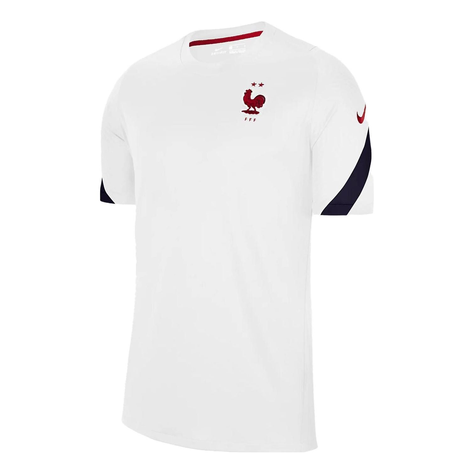 Nike France Soccer Team Training T-Shirt 'White' CD2177-100