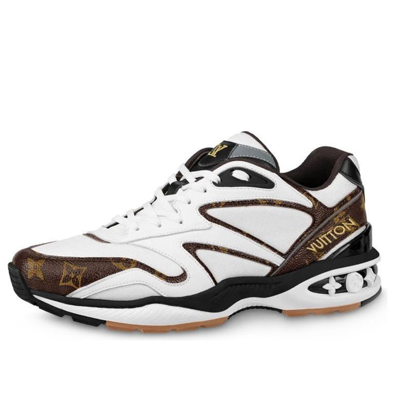 LOUIS VUITTON Trail Sneakers 'White with Monogram Deco' 1A810D