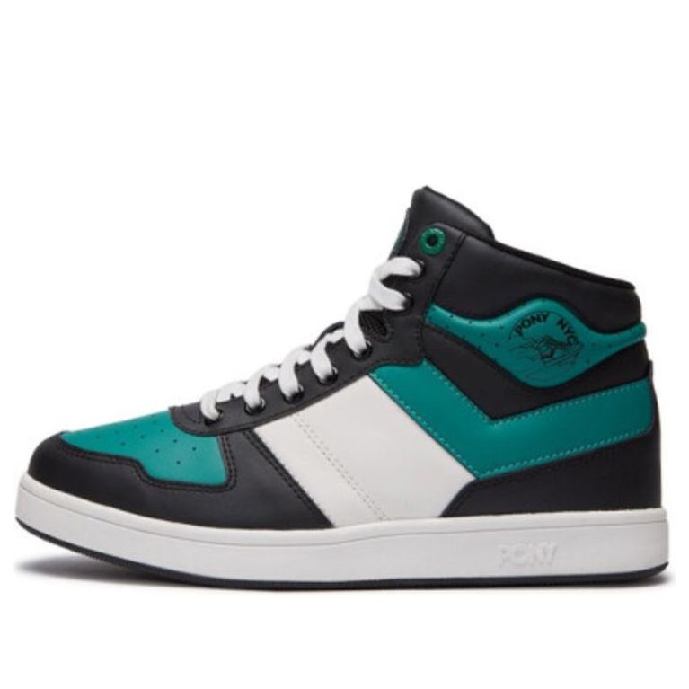 PONY CityWings Leisure Shoes Black/Green 01M1CW03NG