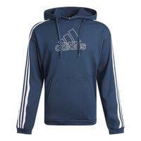 adidas M Bos Hd Swt Casual Sports Pullover Navy Blue GV5183
