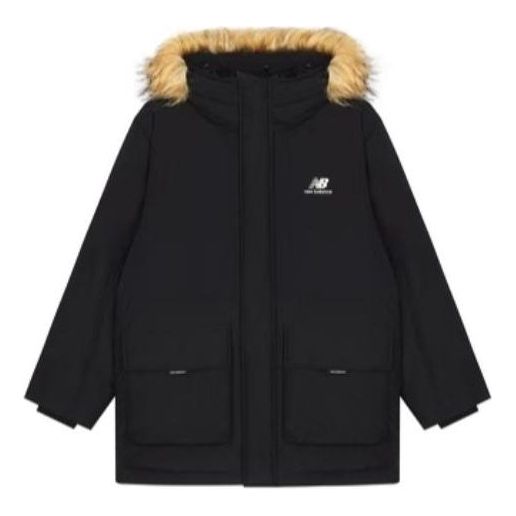 New Balance Color Block Down Jacket Asia Sizing 'Black' AMJ23355-BK