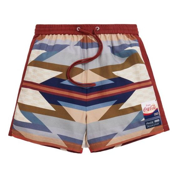 KITH x Coca-Cola x Pendleton Short 'Maroon Multi' KH6382-110