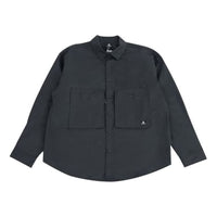 Converse Cotton Long Sleeve Shirt Asia Sizing 'Black' 10027258-A01