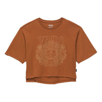 (WMNS) Vans Petal Pusher Crop Top T-shirt 'Orange' VN000K556KY