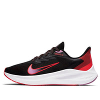 (WMNS) Nike Air Zoom Winflo 7 'Black Flash Crimson' CJ0302-008