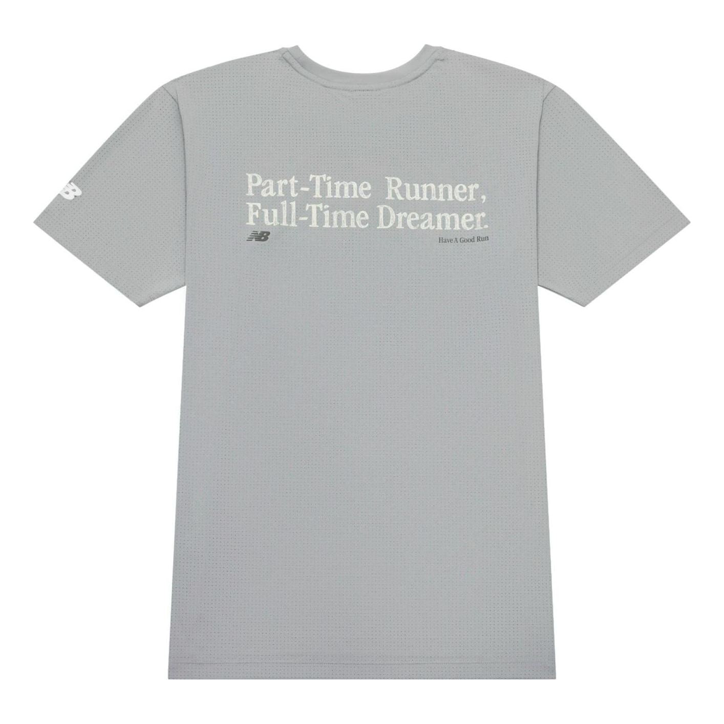 New Balance Icon T-shirt Asia Sizing 'Grey' NEE25031-GR