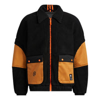 adidas Neo x Jujutsu Kaisen Jackets 'Black Orange' HZ2426