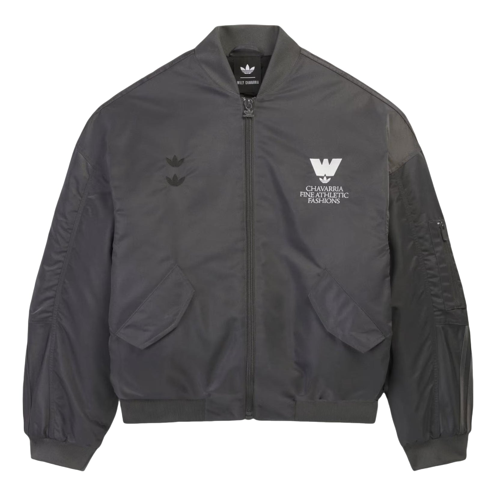adidas x Chavarria Bomber Jacket 'Grey Six' KV2248