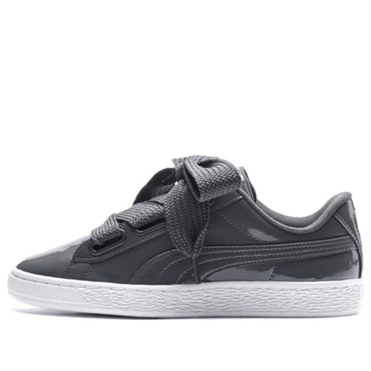 (WMNS) PUMA Basket Heart Patent 'Grey' 363073-17
