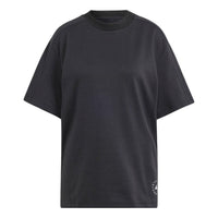 (WMNS) adidas x Stella McCartney Logo Tee 'Black' IB6854