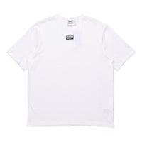 adidas originals Vocal Tee Solid Color box logo White ED7221