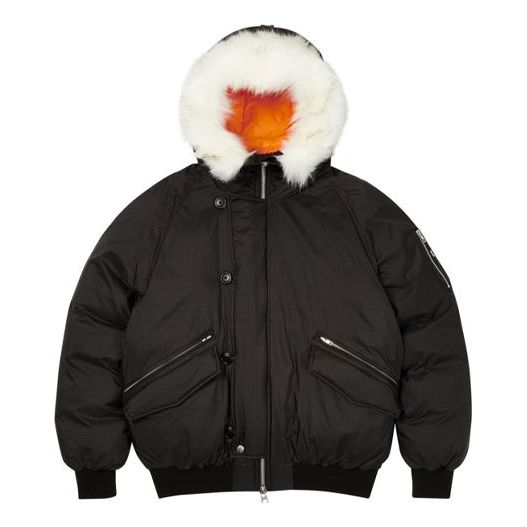 Palace P-2B Short Parka Jacket 'Black' P19JK041