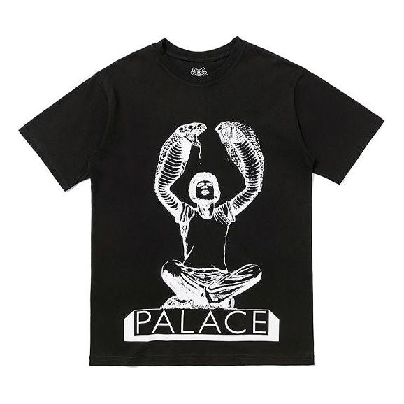 PALACE Snakey Character Pattern Short Sleeve Unisex Black PAL-SS20-72