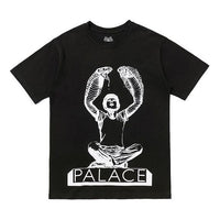 PALACE Snakey Character Pattern Short Sleeve Unisex Black PAL-SS20-72