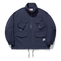 Li-Ning Multi Pockets Waterproof Jacket 'Navy' AJDU271-2