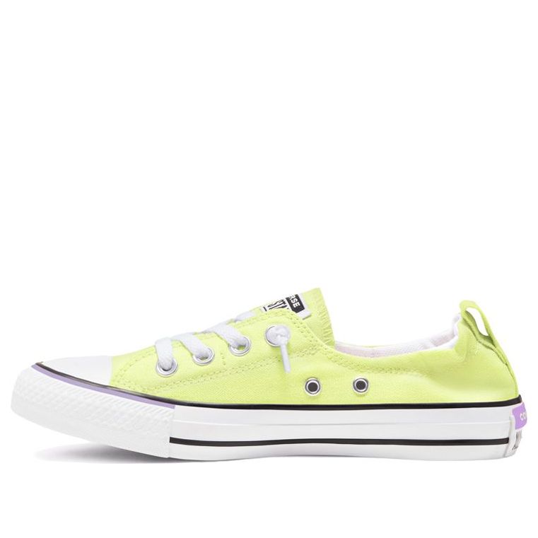 (WMNS) Converse Chuck Taylor All Star Shoreline Slip-On Fluorescence Yellow Sneakers 567732F