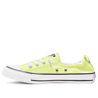 (WMNS) Converse Chuck Taylor All Star Shoreline Slip-On Fluorescence Yellow Sneakers 567732F