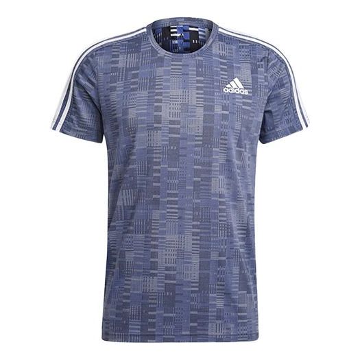 adidas Running Sports Short Sleeve Purple GM1519