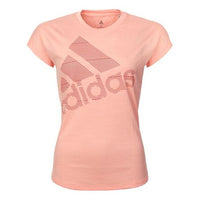 (WMNS) adidas Badge of Sport Tee 'Pink' EB4496