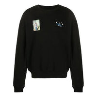 Off-White The Kiss Printing Sports Black OMBA035T20FLE0011061