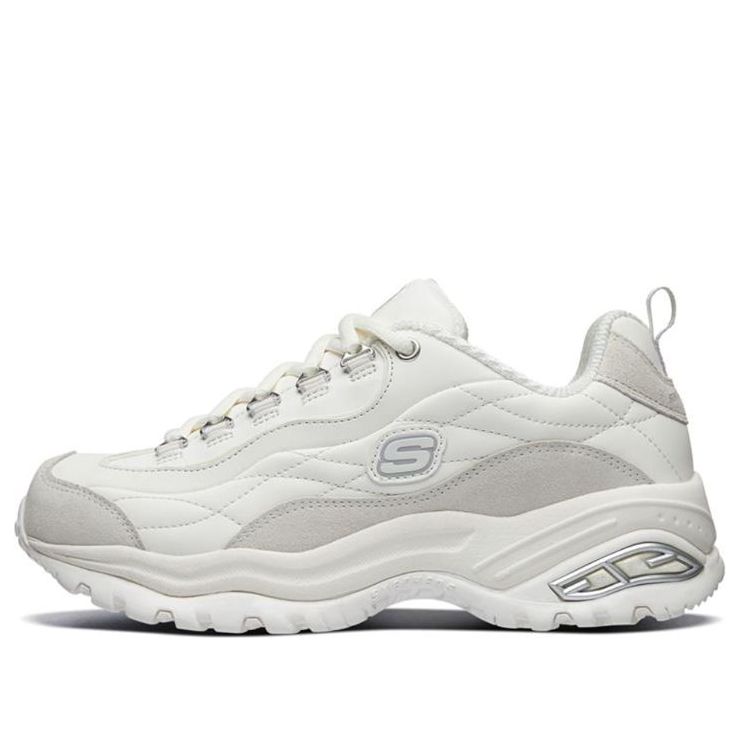 (WMNS) Skechers Premium Clunky Shoes Gray/White 88888356-OFWT