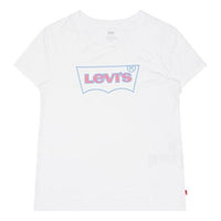 Levis Casual Alphabet Printing Short Sleeve White 17369-0958