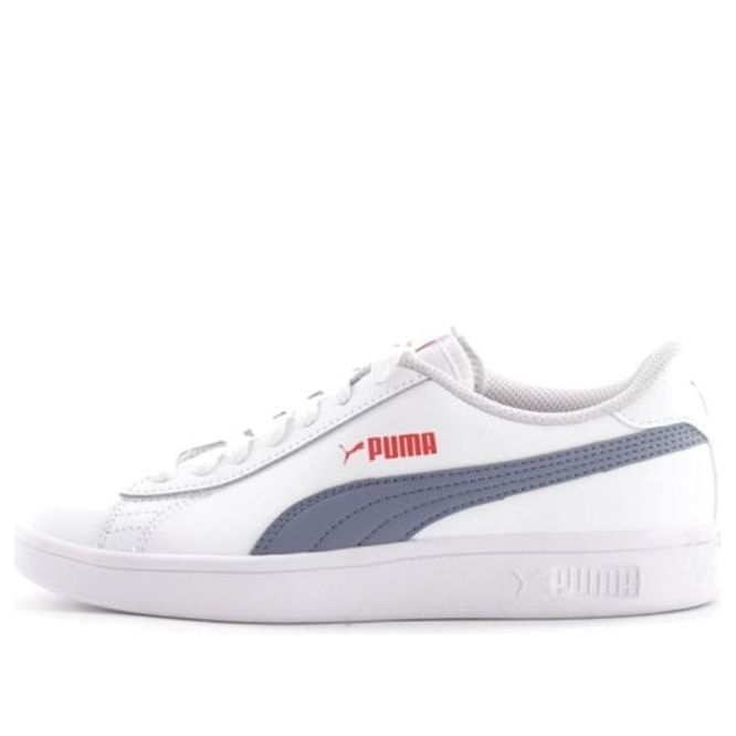 (GS) PUMA Smash V2 'White Gray' 365170-25