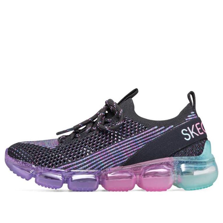 (WMNS) Skechers Skech-Air 92 Black/Purple 149040-BKMT