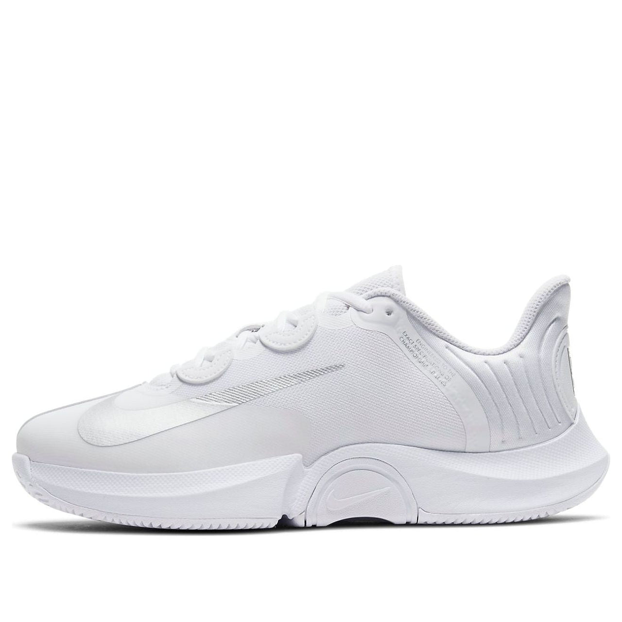 (WMNS) Nike Court Air Zoom GP Turbo 'White Metallic Silver' CK7580-104