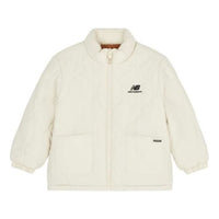 (GS) New Balance Lifestyle Jacket Asia Sizing 'White' 4DD36043-BEI