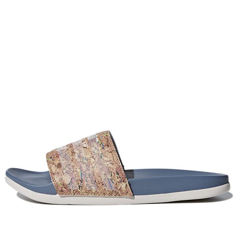 (WMNS) adidas Adilette Cloudfoam Plus Cork 'Blue' CP9510