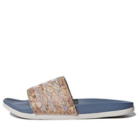 (WMNS) adidas Adilette Cloudfoam Plus Cork 'Blue' CP9510