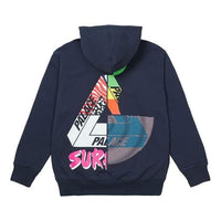 PALACE Max Up Hood Navy Triangle Logo Printing Unisex Navy Blue P20HD038