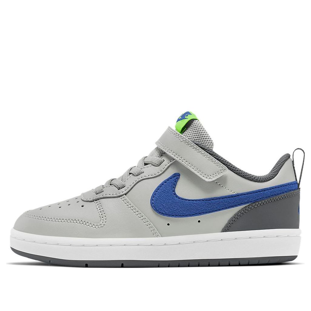 (PS) Nike Court Borough Low 2 Grey/Blue/White BQ5451-012